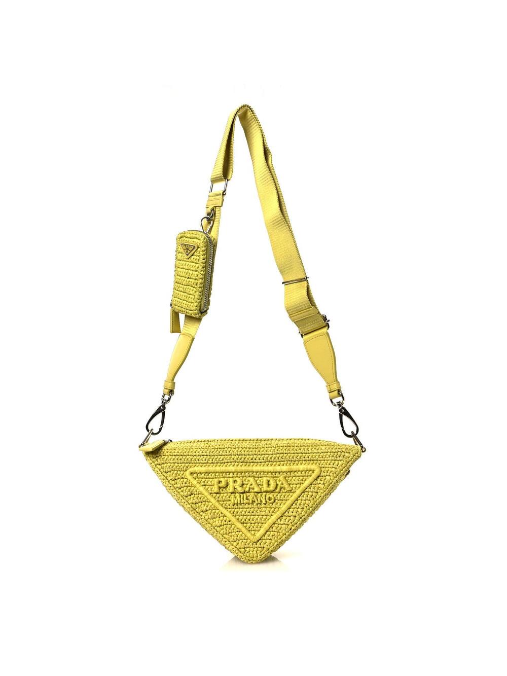 Prada Yarn Raffia Effect Crochet #343809P13B